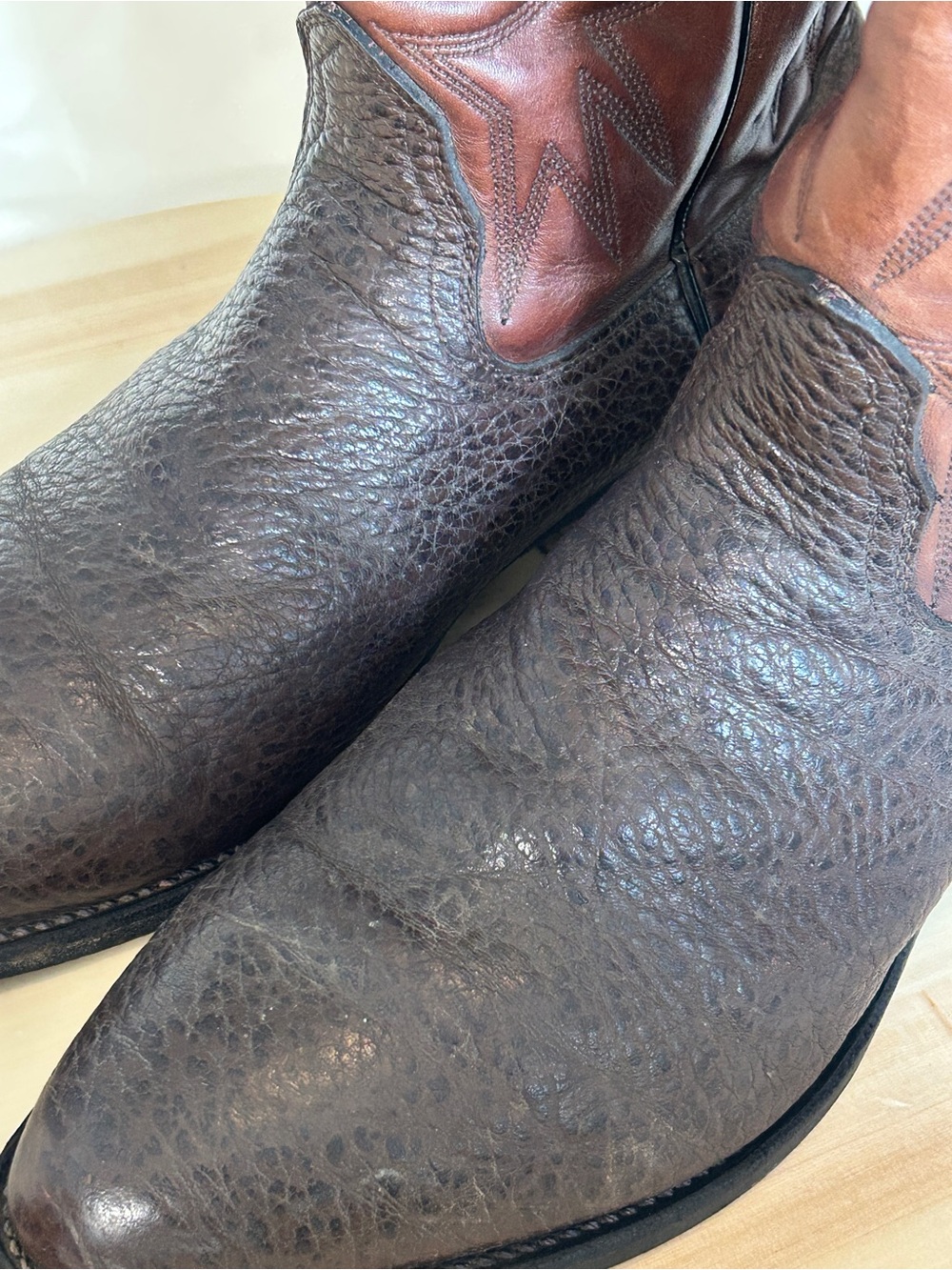 Red Wing Men’s Vintage 9805 Pecos Western Cowboy Boots US 10 E - Picture 5 of 10